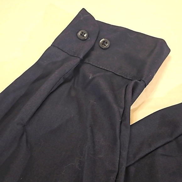 NWT Men's Dickies Temp Control Essential Long Sleeved Work Shirt 3XL Navy Blue - Picture 10 of 11